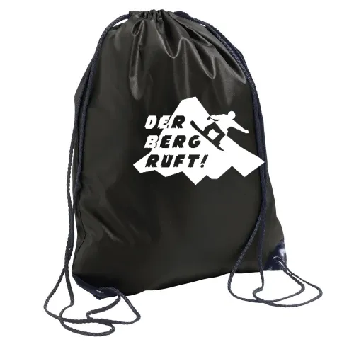 Der Berg ruft Snowboard Rucksack Sonstig. Turnbeutel
