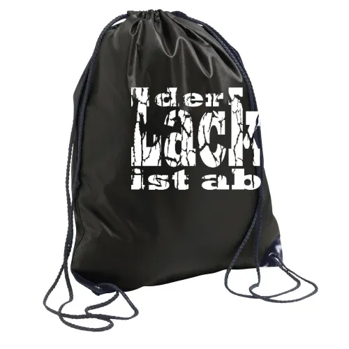 der Lack ist ab Rucksack Sonstig. Turnbeutel