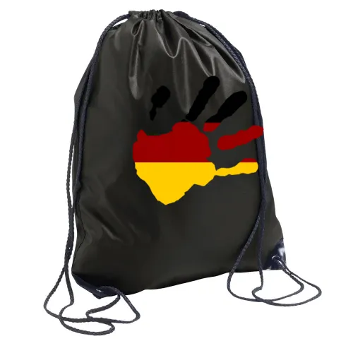 Deutschland Hand aufs Herz Rucksack