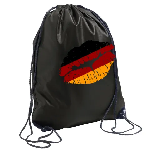 Deutschland Kussmundabdruck Rucksack Sonstig. Turnbeutel