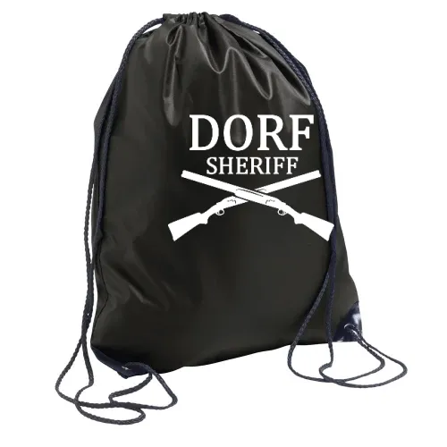 Dorf Sheriff gekreuzte Flinten Sonstig. Rucksack