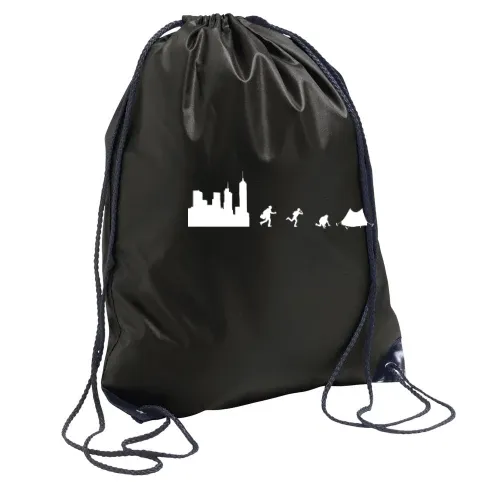 Draußensein Zelt Backpacker Outdoor Geschenk T-Shi Rucksack