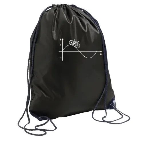 Ebike Herzschlag Sinus Sinuskurve Fahrrad Rucksack Sonstig. Turnbeutel