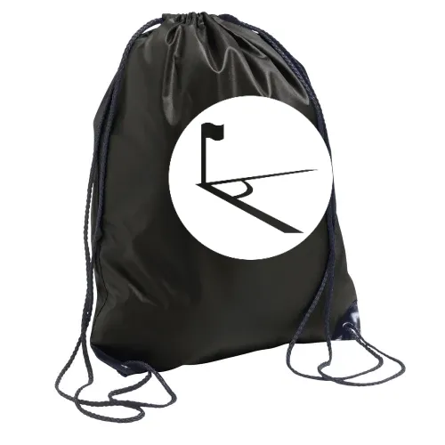 Eckball Fussball im Kreis Rucksack