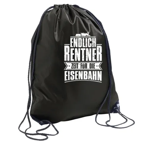 Eisenbahn Rente Modelleisenbahn Rentner Spruch Rucksack Sonstig. Turnbeutel