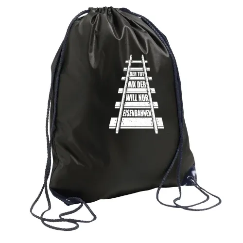 Eisenbahner Spruch Zuggleisen Modelleisenbahner Rucksack