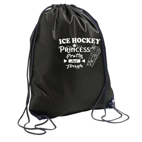 Eishockey Hockey Spielerin Ice Hockey Princess Rucksack Sonstig. Turnbeutel