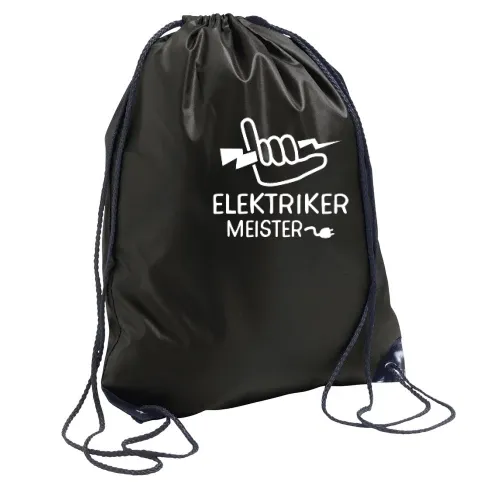 Elektriker Meister Elektromeister Handwerker Motiv Rucksack Sonstig. Turnbeutel