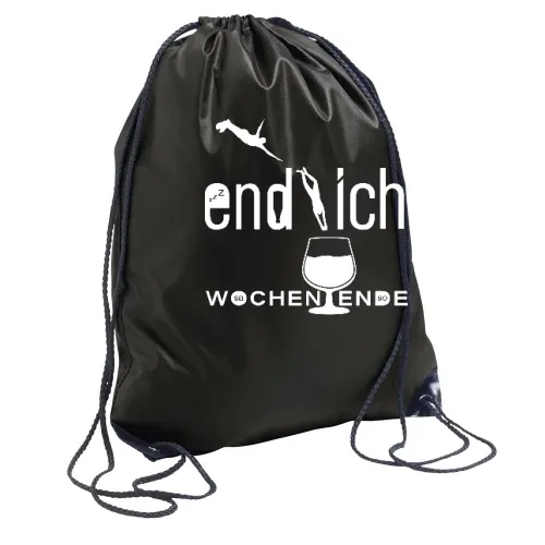 endlich Wochenende Rucksack