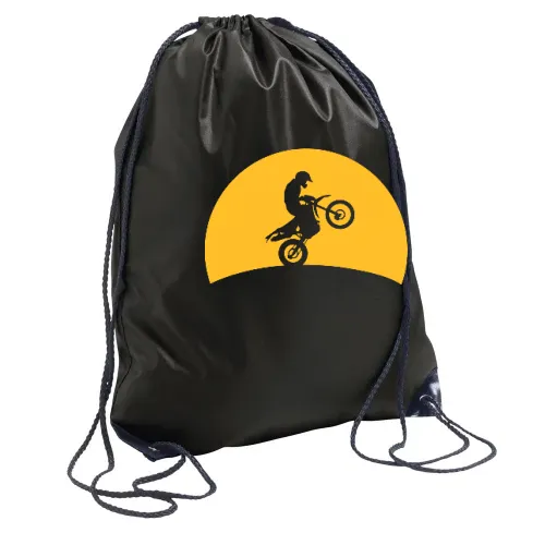 Enduro Cross im Sonneuntergang Sonstig. Rucksack Enduro Cross im Sonneuntergang Rucksack