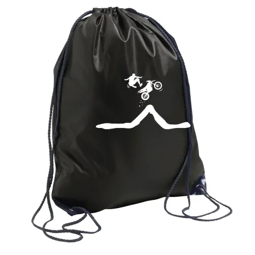 Enduro Sprung mit Abstieg des Fahrers Sonstig. Rucksack Enduro Sprung mit Abstieg des Fahrers Rucksack