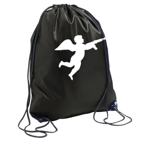 Engel mit Gewehr Rucksack Sonstig. Turnbeutel