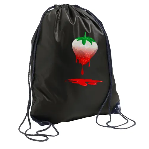 Erdbeerenfarbe Rucksack