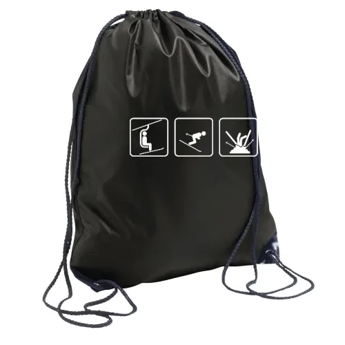 Evolution Ski Unfall Symbol Rucksack Sonstig. Turnbeutel
