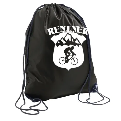 Fahrrad Rentner Bike Rente Rennrad Radfahrer Opa Rucksack Sonstig. Turnbeutel