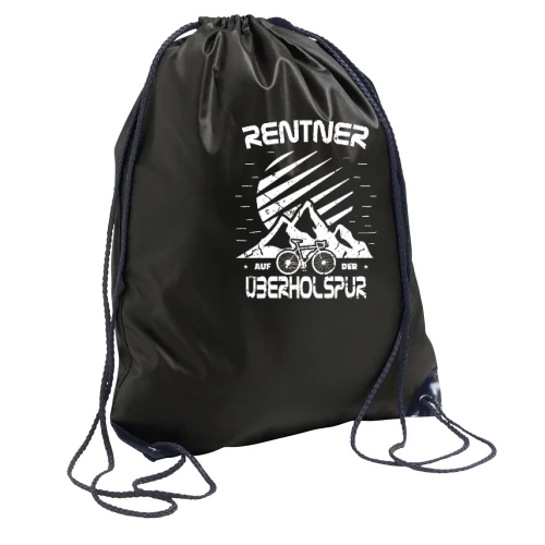 Fahrrad Rentner Spruch Berge Bike lustig Sonstig. Rucksack