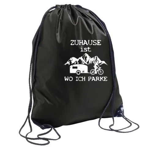 Fahrrad Wohnwagen Zuhause Ist Wo Ich Parke Sonstig. Rucksack