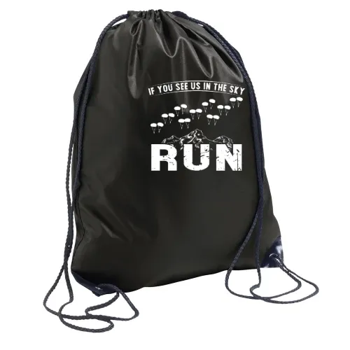 Fallschirmjäger If You See Us In The Sky Run Rucksack