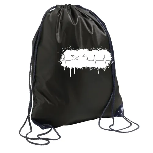 Farbklecks Biker Herzschlag Sonstig. Rucksack Farbklecks Biker Herzschlag Rucksack