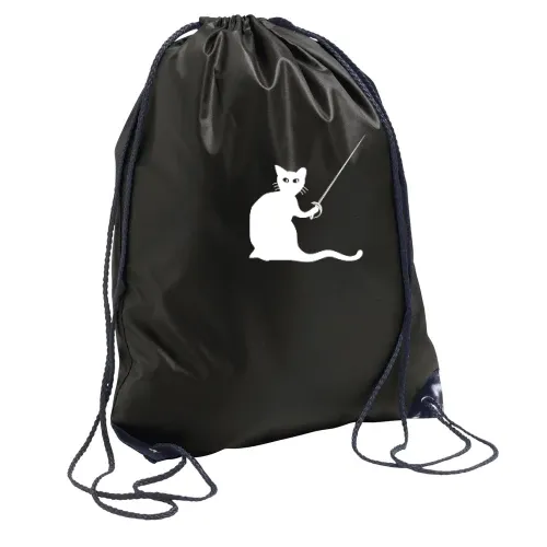 Fechten Katze Fechter Sonstig. Rucksack