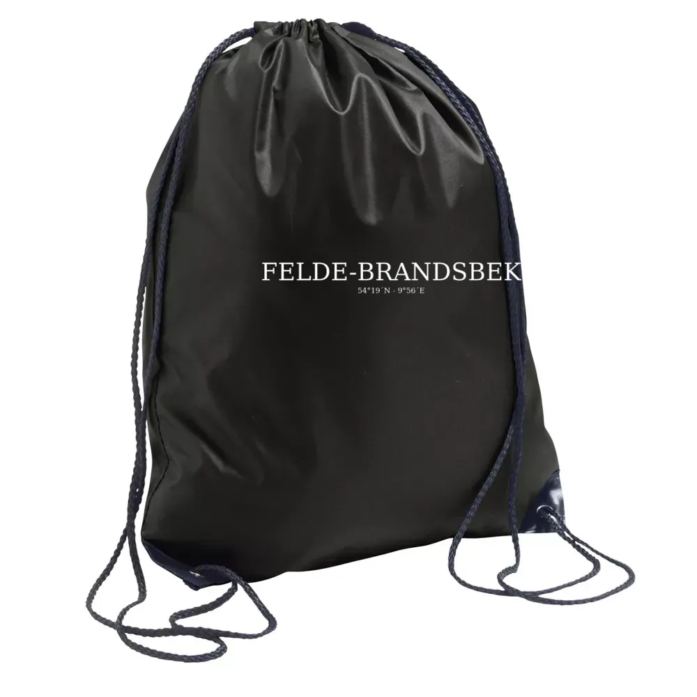  Sonstig. Rucksack mit Aufdruck 'Felde-brandsbek Koordinaten'