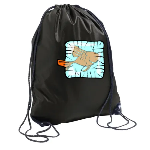 Fisch in Eisblock Rucksack Sonstig. Turnbeutel