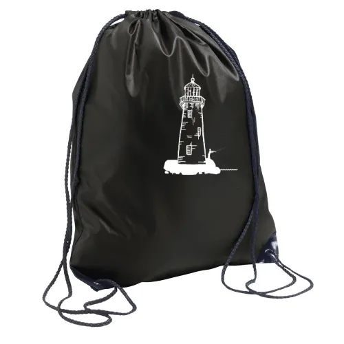 Fischer Angeln Leuchtturm Insel Angler Geschenk Rucksack Sonstig. Turnbeutel