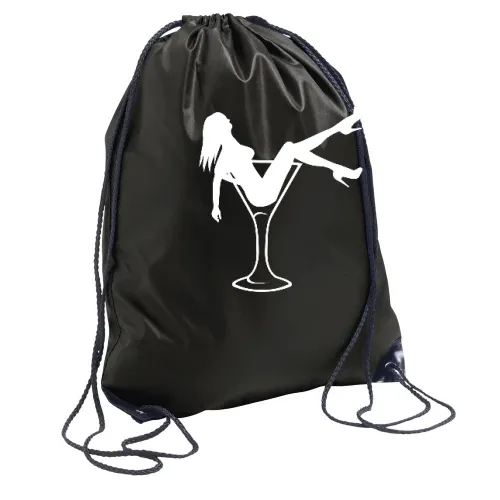 Frau im Glas Sonstig. Rucksack