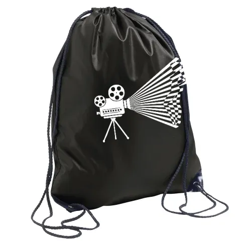 Frau im Licht Rucksack Sonstig. Turnbeutel