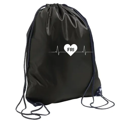 Friesland FRI Nummernschild Herzschlag Rucksack Sonstig. Turnbeutel