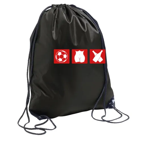 Fussball Ficken Alkohol Rucksack Sonstig. Turnbeutel