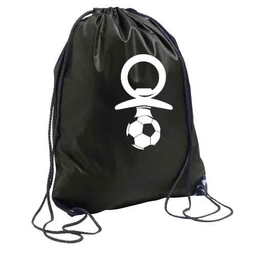 Fußball Schnuller Rucksack