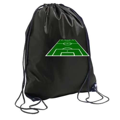 Fussball Spielfeld 3D 2.0 Rucksack Sonstig. Turnbeutel