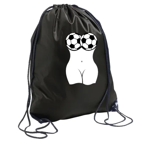 Fussballfrauenkörper Rucksack