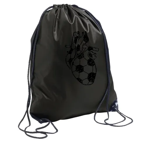 Fußballherz Organ Retro Rucksack Sonstig. Turnbeutel