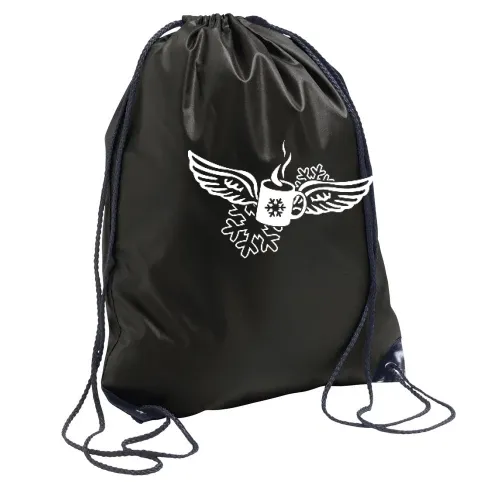 Glühweintasse mit Engelsflügel Rucksack