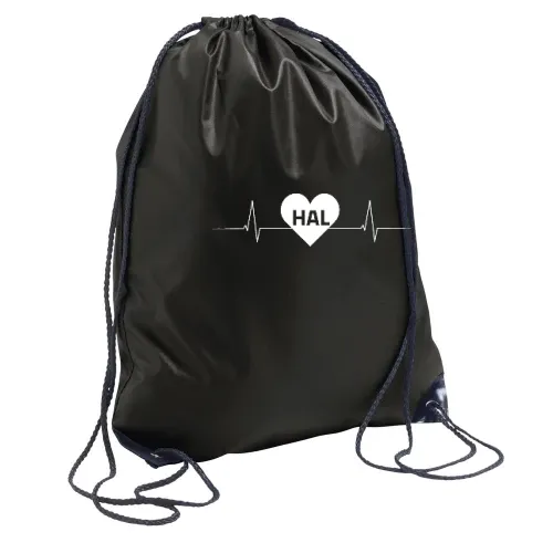 Halle HAL Nummernschild Herzschlag Rucksack