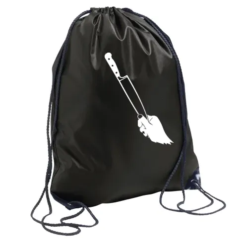 Hand wirft Messer Rucksack Sonstig. Turnbeutel