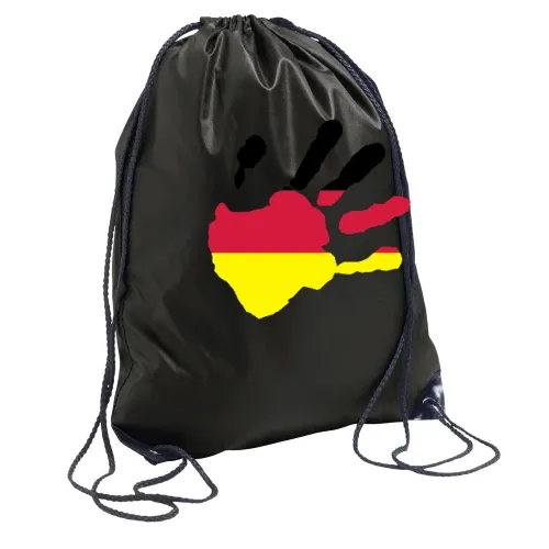 Handabdruck in deinen Wunschfarbe Rucksack