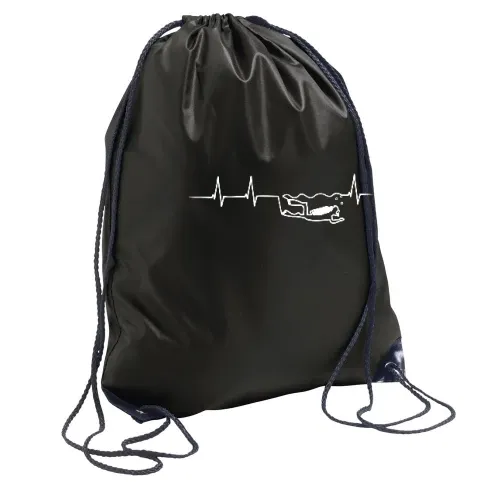 Herzschlag Taucher Rucksack Sonstig. Turnbeutel