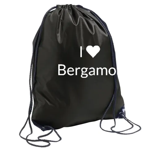 I Love Bergamo  Rucksack Sonstig. Turnbeutel