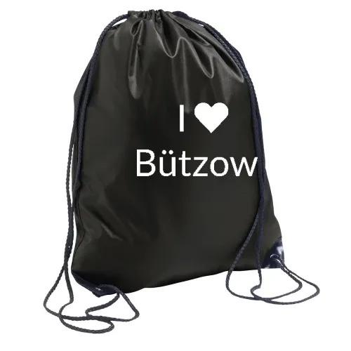 I Love Bützow  Rucksack Sonstig. Turnbeutel
