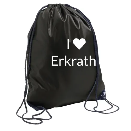 I Love Erkrath  Rucksack Sonstig. Turnbeutel
