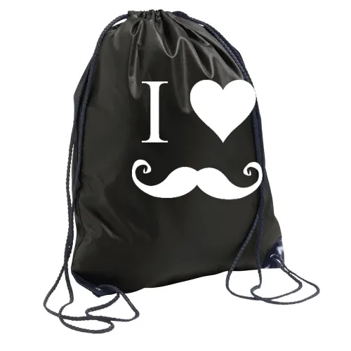 i love Moustache Sonstig. Rucksack
