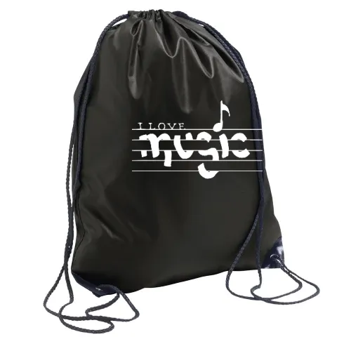 I Love music Rucksack Sonstig. Turnbeutel