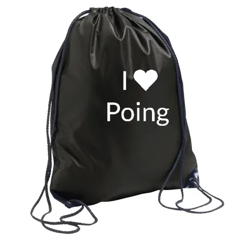I Love Poing Rucksack Sonstig. Turnbeutel