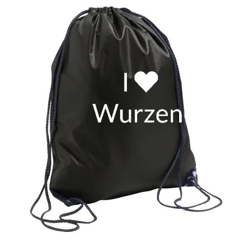 I Love Wurzen Rucksack Sonstig. Turnbeutel