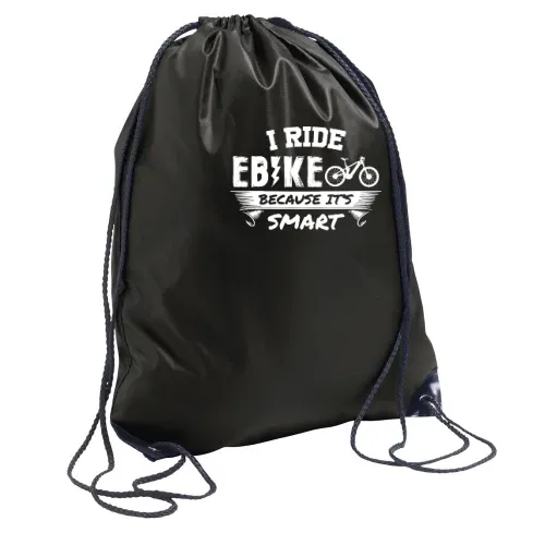 I Ride Ebike Because It s Smart Ebiker E-Bike Rucksack Sonstig. Turnbeutel