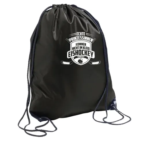 Ice Hockey Prinzessin Eishockey Trikot Spruch Rucksack Sonstig. Turnbeutel