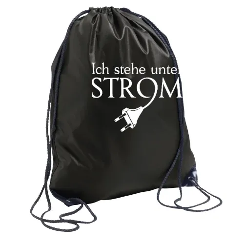 Ich stehe unter Strom - Stecker Shirt Sonstig. Rucksack